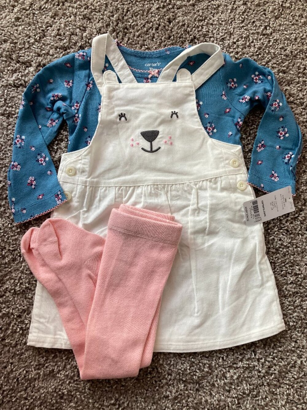 Carters Polar Bear Jumper Set Size 18mo